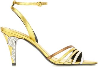 Valentino Garavani Sandali Ladycrush con decorazione 85mm - Oro