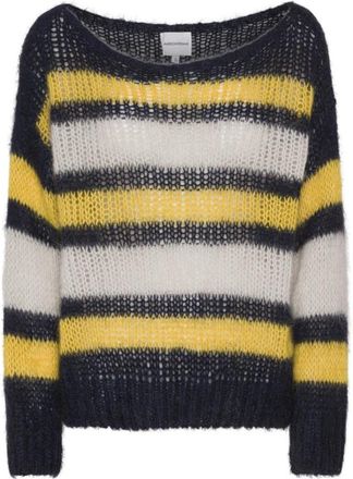 Americandreams Amira Knit Pullover - Dames - Ronde hals truien - Veelkleurig - L - Truien & Vesten