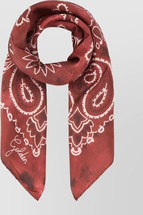 Golden Goose silk paisley scarf