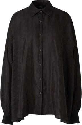 Dries Van Noten Casia Shirt - Dames - Overhemden - Bruin - M - Overhemden