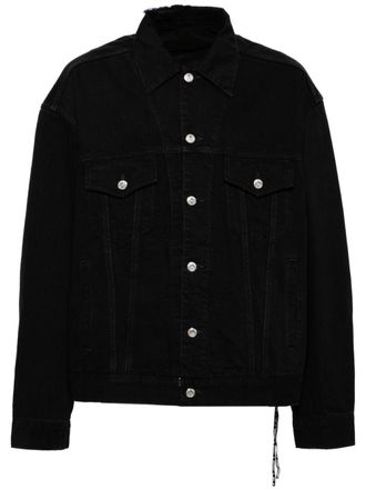 MASTERMIND WORLD denim jacket - men - Cotton - S - Black