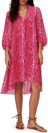 Diane Von F&uuml;rstenberg Ileana Print Shift Dress in Fawn Sangria at Nordstrom Rack, Size X-Small