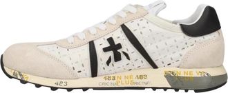 Premiata Lucyd 7413 - Dames - Sneakers - Beige - 38 EU - Leer - Schoenen