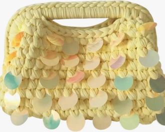 Gemelli Womens Tropez Bag In Yellow