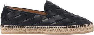 Scarosso Martina Espadrilles - Dames - Espadrilles - Zwart - 40 EU - Leer - Schoenen