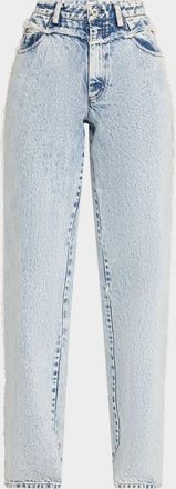 Sally Lapointe Denim Double Seam Pants