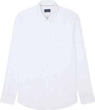 Paul & Shark Polo con logo ricamato - Bianco