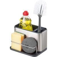 OEM Superficie - Organizador/unidad De Almacenamiento Para Fregadero, Soporte Para Esponja, Soporte Para Cepillo De Lavavajillas Y Jab&oacute;n, Desag&uuml;e De Agua 
