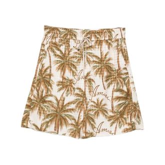 Amiri Short Shorts, male, Multicolor, Size: XL Mosaic-print Shorts
