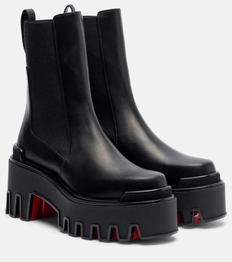 Christian Louboutin Marchacroche leather Chelsea boots