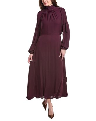 Valentino Silk Midi Dress