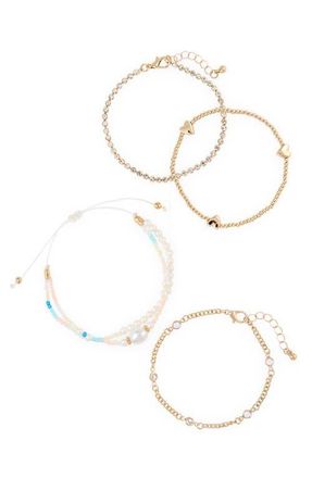 BP. Set of 4 Bracelets in Multi at Nordstrom
