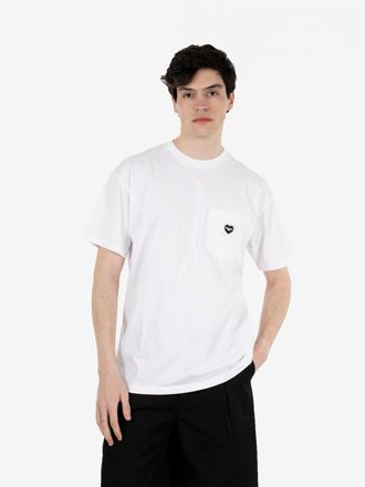 Carhartt Work in Progress S/S Pocket Heart T-Shirt white / black