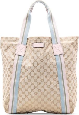 Gucci Pre-owned Gucci GG Canvas Web Tote PW1SX7X0LWSTYFRL