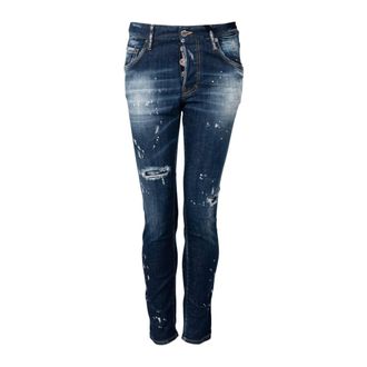 Dsquared2 Skater Jean - Dames - Jeans - Blauw - Maat: XS Katoen