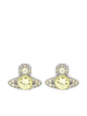 Vivienne Westwood Ismene earrings - women - Brass - One Size - Silver