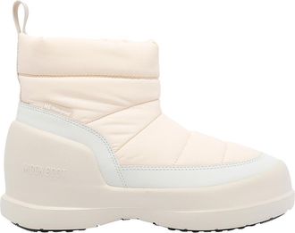 Moon Boot Mezzaluna Puffy Cream Booties