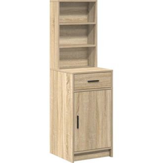 vidaXL Alacena Roble Sonoma 40 X 40.5 X 135 Cm Madera Contrachapada Vidaxl