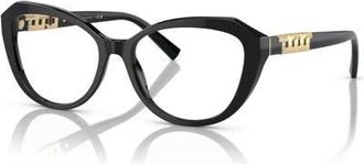 Tiffany & Co. 54mm Cat Eye optical glasses in Black at Nordstrom