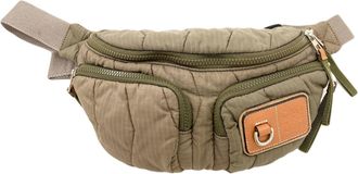 Loewe Khaki Nylon Sling Bag (Pre-Owned)