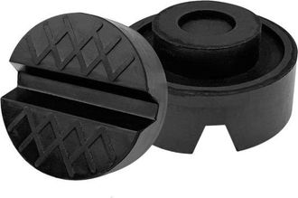 OEM Mttproducts, Almohadillas De Goma Para Gato De Coche, Almohadillas Universales Gatos Veh&iacute;culos, 65 Mm, Color Negro, Almohadillas Goma, 2 Unidades