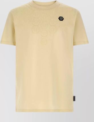 Philipp Plein cotton degrad&eacute; monogram t-shirt