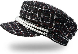 Maison Michel Lila hoed - Zwart