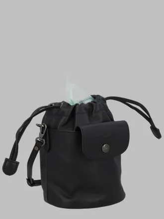 Longchamp Womens Bucket Bag Le Pliage Xtra Black Shoulder