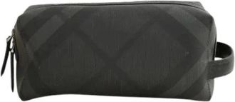 Burberry Pre-owned Clutches, female, Black, Size: ONE SIZE Pre-owned Pochette Femme