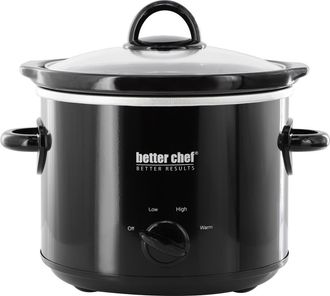 Better Chef 3 Quart Slow Cooker with Removable Stoneware Crock in Black at Nordstrom