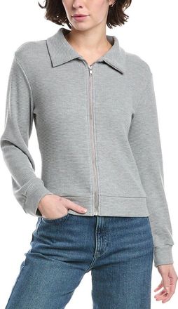 Red Haute Zip Sweater