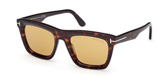 Tom Ford Lelio Brown Square Mens Sunglasses FT1207 52E 52
