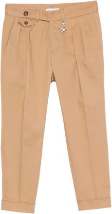 Manuel Ritz Broeken, Heren, Beige, M, Katoen, 24 Pantalone