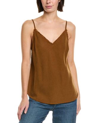Bella Dahl Frayed Edge V-Neck Camisole