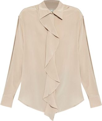 Victoria Beckham Camicia in seta - Toni neutri
