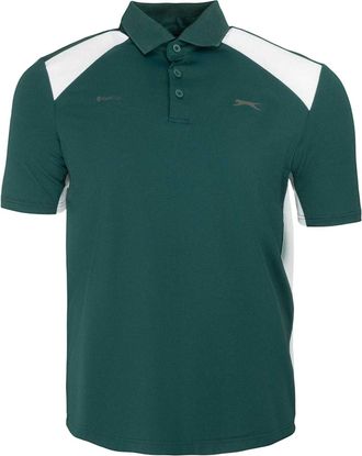 Slazenger Heren polo (Groen, Wit)