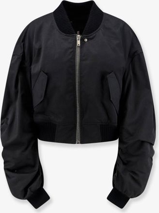 Rick Owens Giubbino Secchia crop fit in misto nylon e cotone - RICK OWENS - gender_Woman