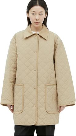 Toteme Jassen - Dames - Winterjassen - Beige - M - Jassen