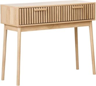 Beliani Console Table LYNWOOD Light Brown