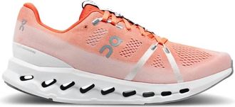 On Mens Cloudsurfer Shoe In Flame/white