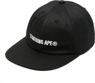 A Bathing Ape Logo Panel Cap m