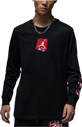 Nike Jordan Air Jordan Brand Long Sleeve T-Shirt Black FD7018-010