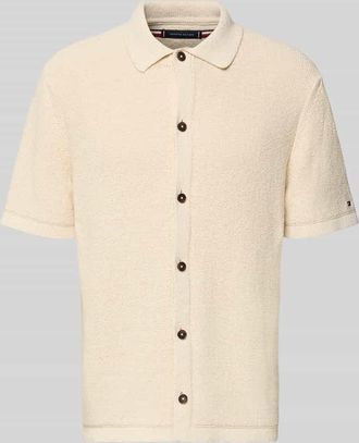 Tommy Hilfiger Regular Fit Freizeithemd aus Bio-Baumwoll-Mix in Sand, Gr&ouml;&szlig;e XXL