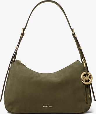 Michael Kors Nolita Medium Nubuck Shoulder Bag