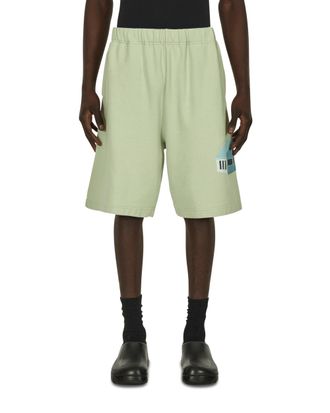 Undercover Cotton Sweatshorts Green