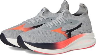 Mizuno Mizuno Neo Zen Mens Running Shoes Odyssey Grey/Silver : 10.5 D - Medium, Synthetic