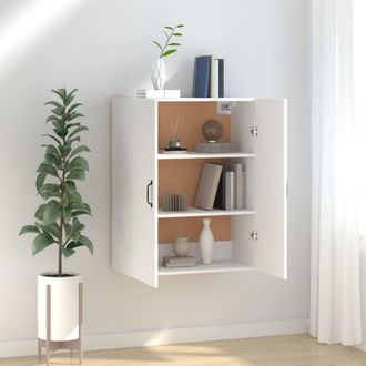 vidaXL Armario Colgante De Madera De Ingenier&iacute;a Blanco 69,5x34x90 Cm Vidaxl