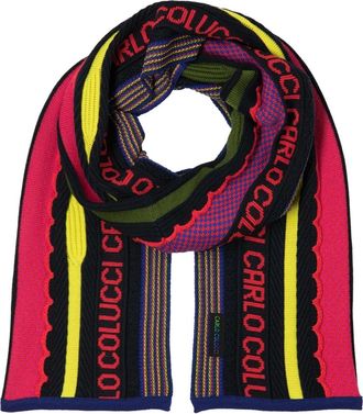 Carlo Colucci Scarves - Heren - Sjaals - Veelkleurig - ONE Size - Wol - Accessoires