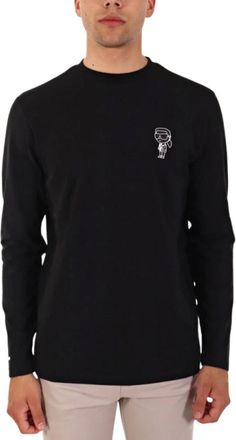 Karl Lagerfeld Hombre, Camisetas, Negro, Talla: M