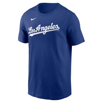 Nike Clayton Kershaw Los Angeles Dodgers Nike Mens MLB T-Shirt in Blue | N1994EWLD9-BK4